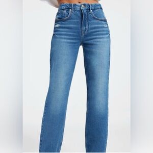 Good American Blue Flare Jeans